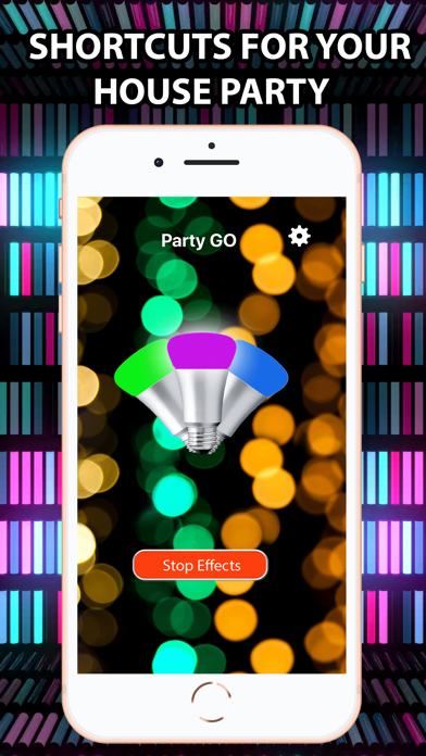 How to cancel & delete PartyGO for Philips Hue Lights from iphone & ipad 1