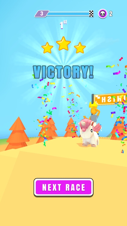 Unicorn Race 3D screenshot-4