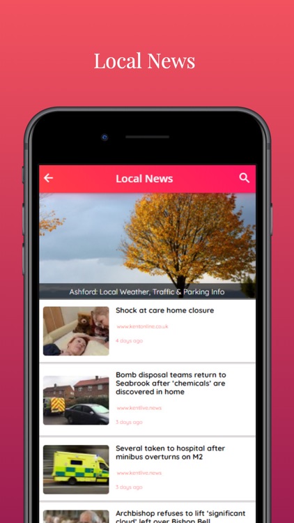 FindingLocally Showcase App