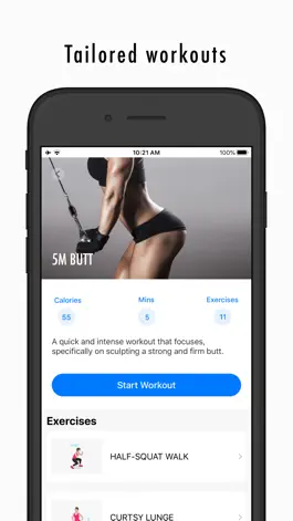 Game screenshot FitHer - Workout for Women hack