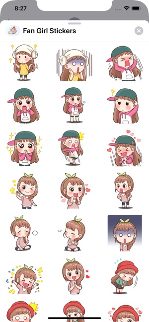 Fan Girl Stickers