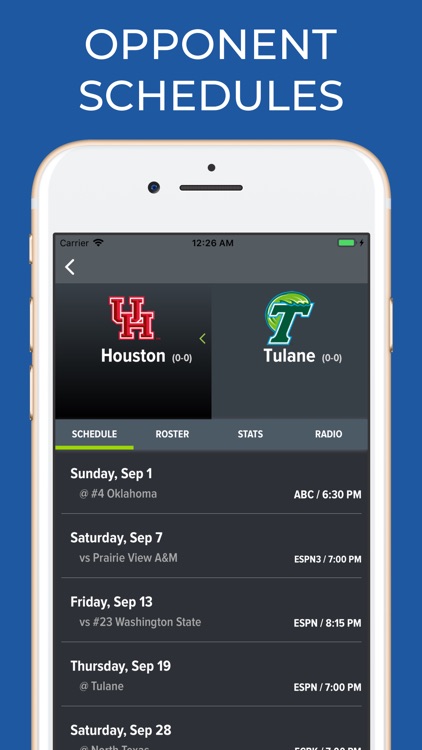 Tulane Football Schedules screenshot-5