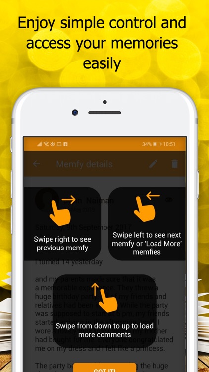 Memfy - Your Diary Journal App screenshot-4