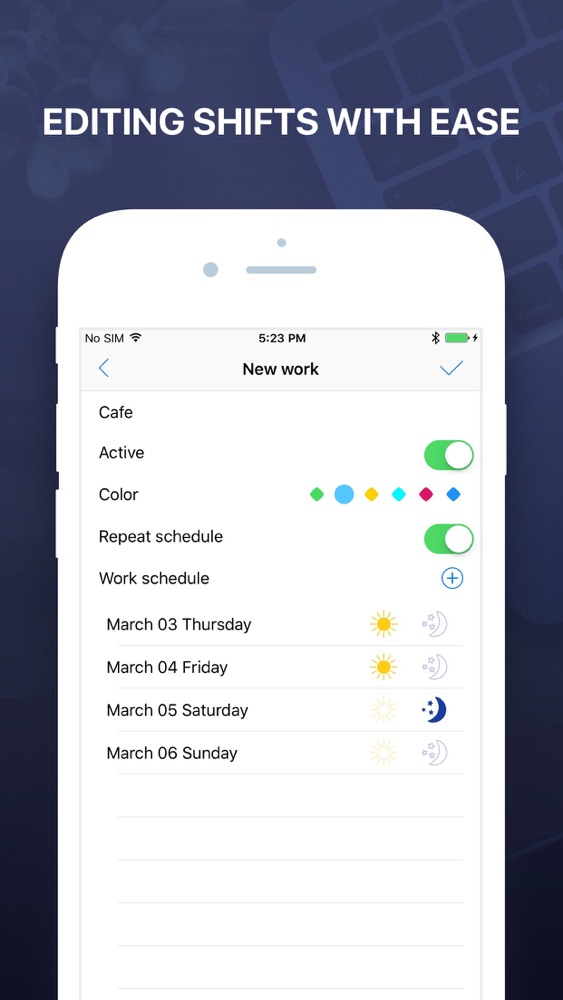 My Work Schedule App For Iphone Free Download My Work Schedule For Ipad Iphone At Apppure