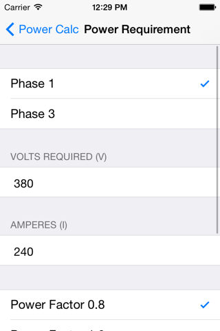 Power Calculator - náhled