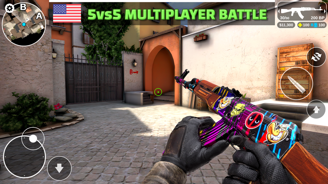 Counter Attack Multiplayer FPS Hack screenshot 2 - iOS game interface