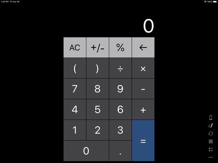 Calculator for iPad +