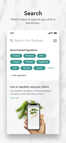 Captura de Pantalla 2 Yummly Recipes & Cooking Tools iphone