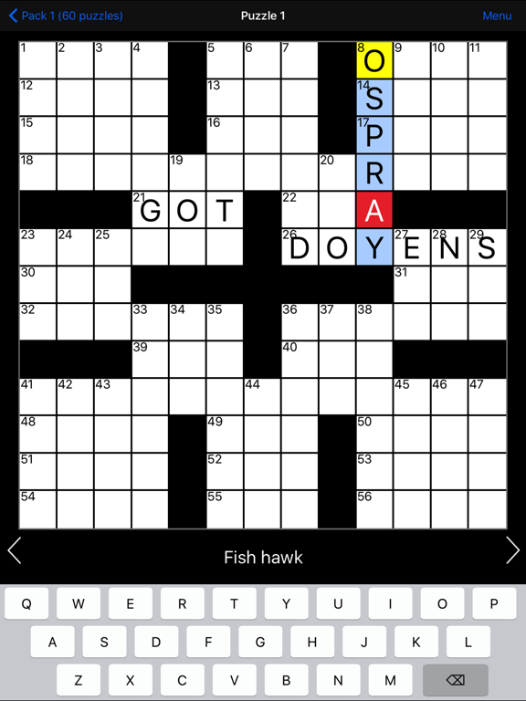 Crossword US screenshot