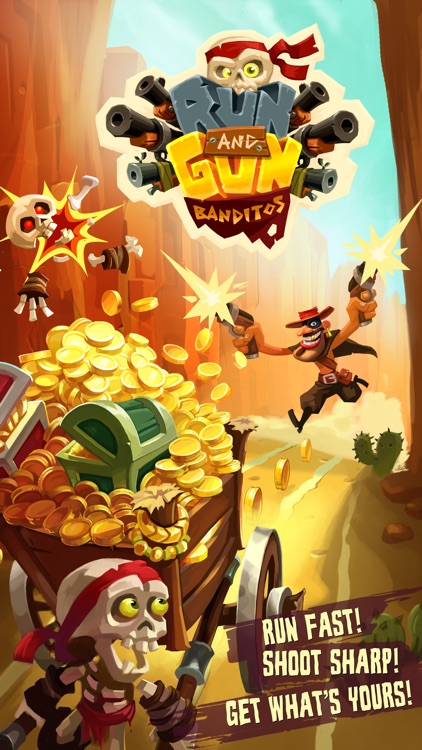 Run & Gun: BANDITOS screenshot-0