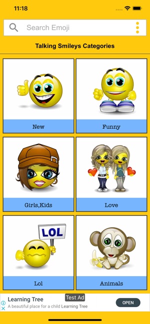 talking smileys app