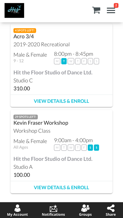 Hit the Floor Studio of Dance screenshot 4