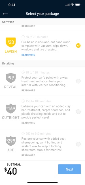 Washos Mobile Car Wash App Im App Store