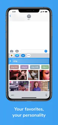 Screenshot 3 GIF Keyboard iphone