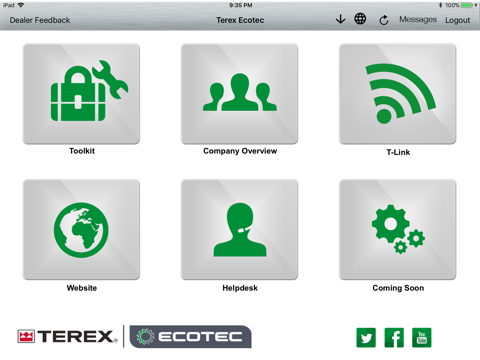 Terex Ecotec Dealer Tool screenshot 3