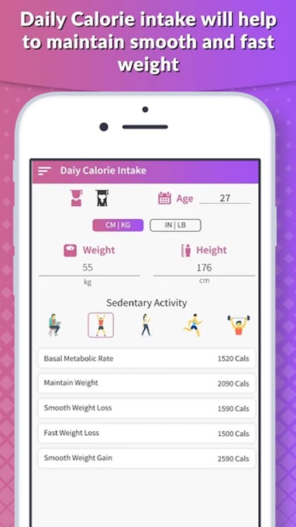 BMI Cal and Weight Tracker screenshot-5