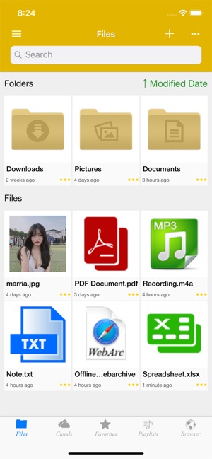 My Documents - File Manager