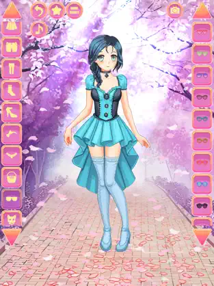 Screenshot 3 Anime y Kawaii Vestir Chicas iphone
