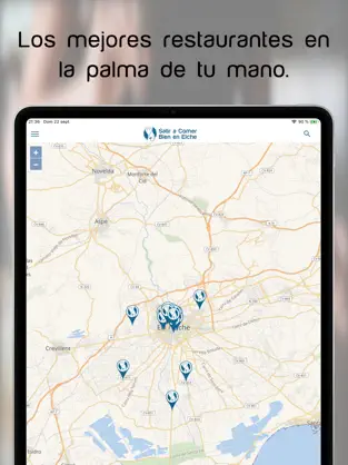 Screenshot 1 Salir a Comer Bien en iphone