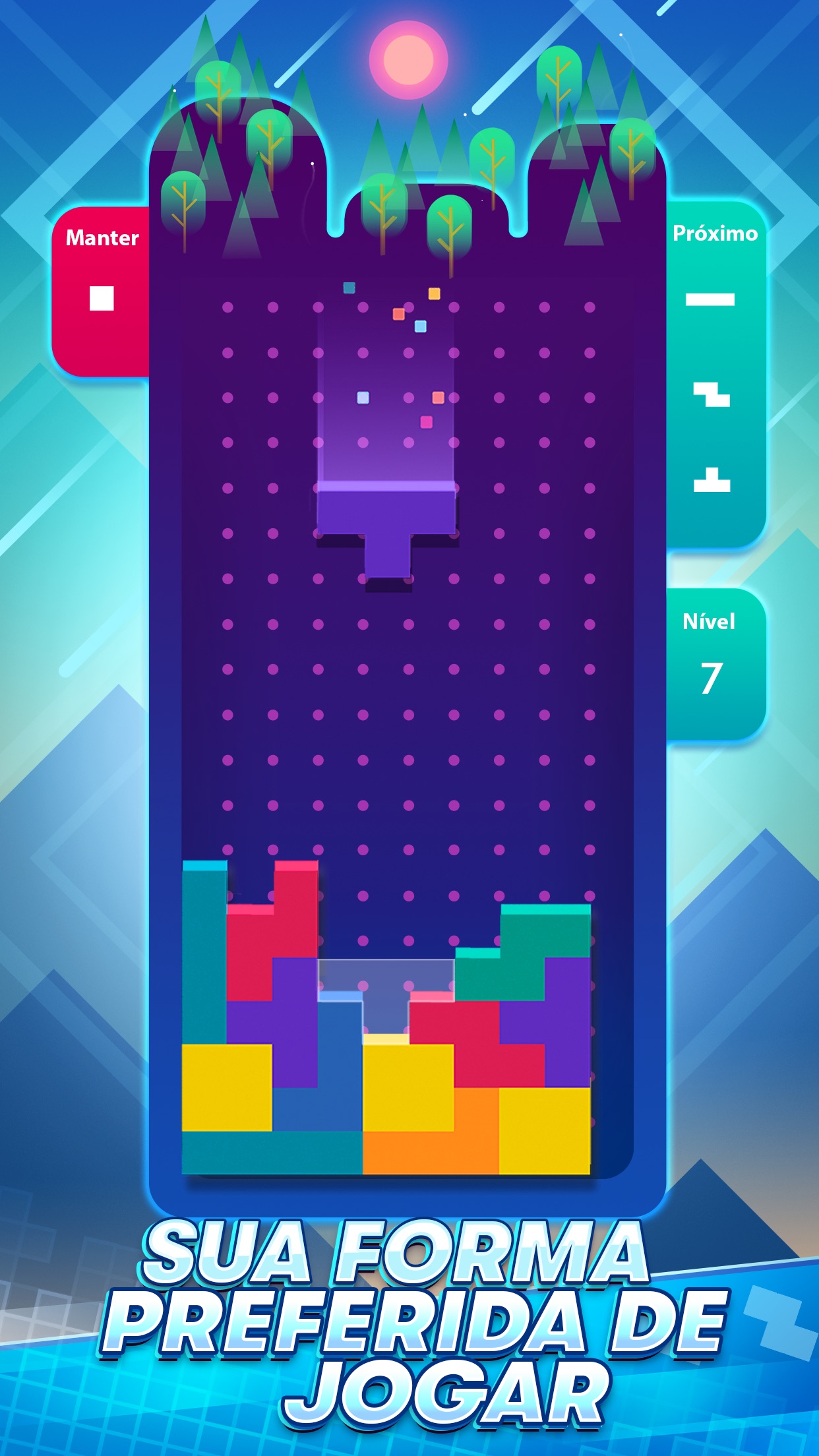 Screenshot do app Tetris®