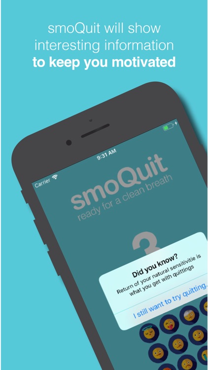 smoQuit - stop smoking now screenshot-3