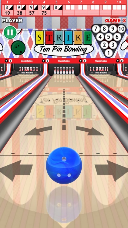 Strike! Ten Pin Bowling By Touch Mechanics