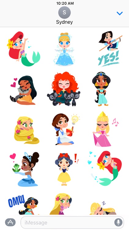 Disney Stickers: Princess