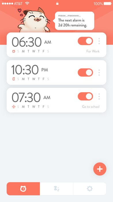 Haru Alarm - Cat Alarm Clock screenshot 2