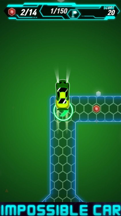 Neon Car Racing Stunts