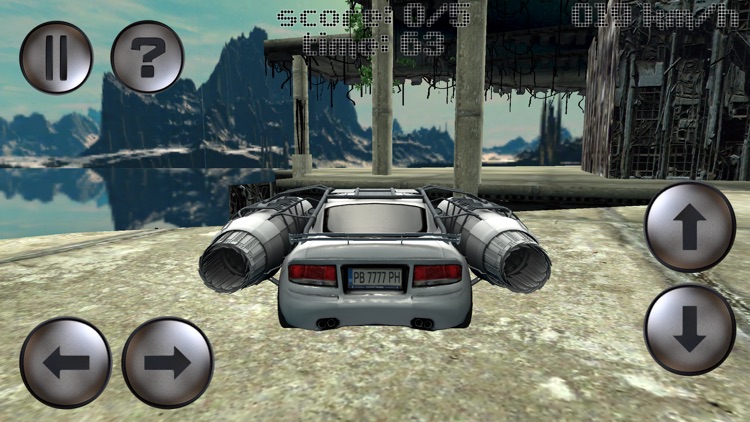 Jet Car - Destroyed City screenshot-3