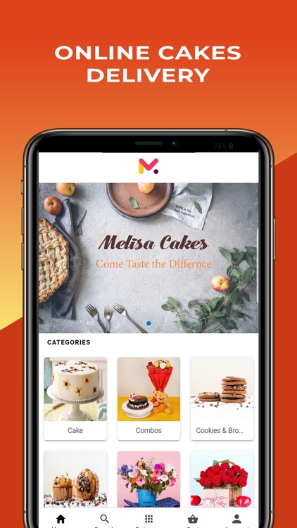 Cake Shop Ui App Template - UpLabs