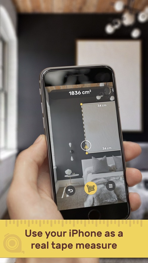 尺子ar 专业的 测距仪 和 测距离 测量工具