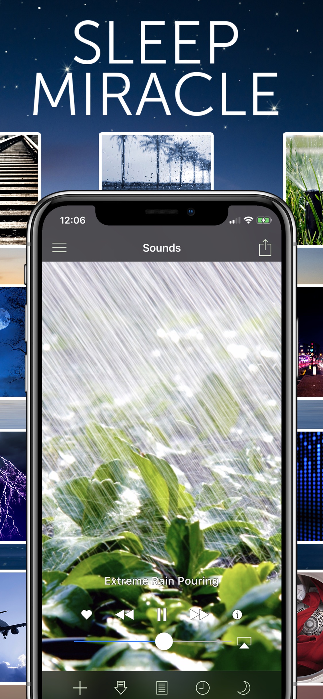 Screenshot do app White Noise