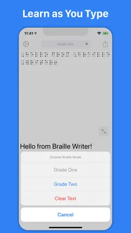 Game screenshot Braille Writer hack