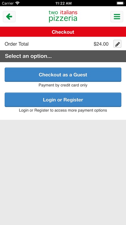 Two Italians Pizzeria screenshot-4