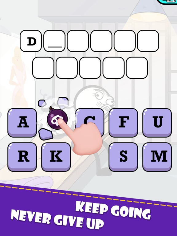 iPad Image of Word Story Prison Break