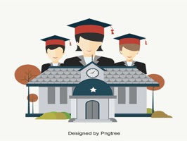 The CollegeST is a small sticker, which are show the 50 College sticker in cartoon