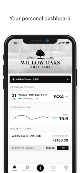 Game screenshot Willow Oaks Golf Club apk