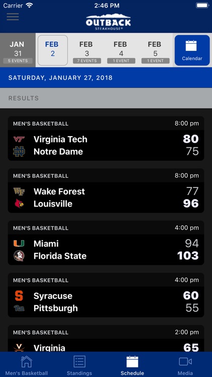 ACC Sports - Official App screenshot-3