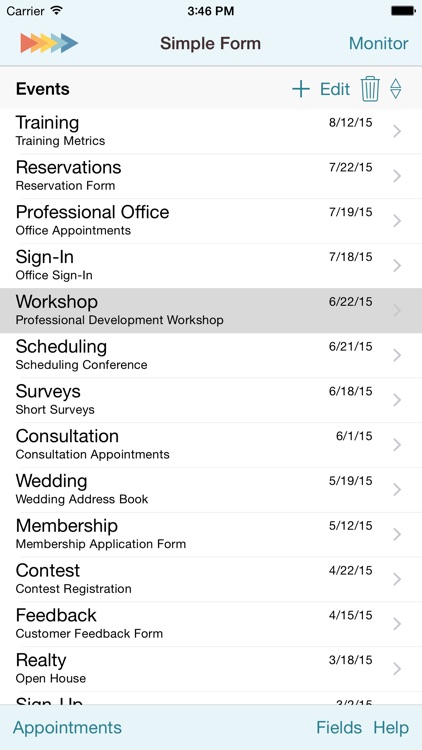 Simple Form for iPhone screenshot-3