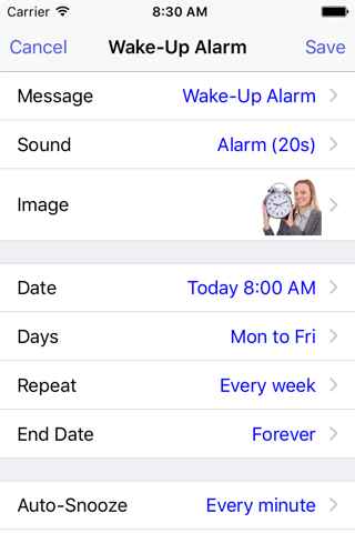 Reminders with Voice Reminder - náhled