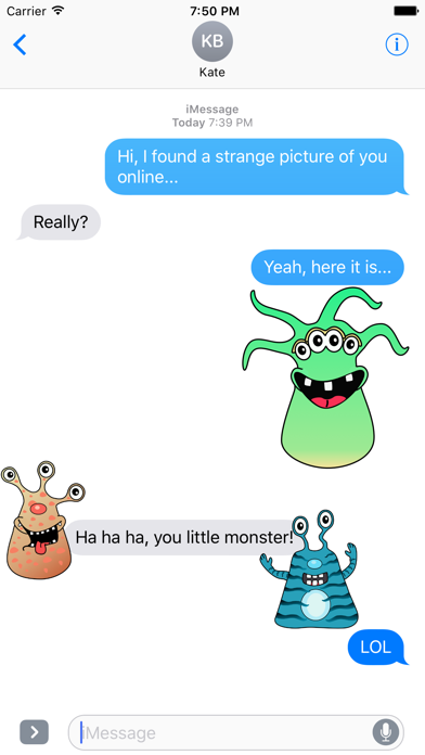 How to cancel & delete Crazy Monster Sticker Pack from iphone & ipad 1