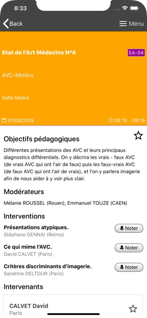 Urgences 2019 - Le Congrès(圖4)-速報App