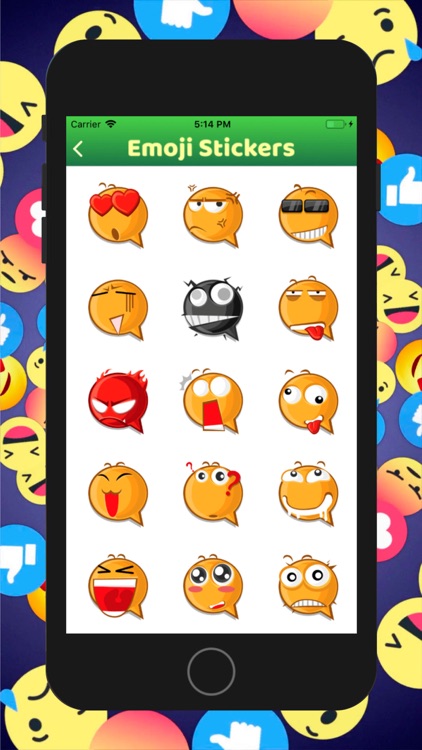 Emoji Face Stickers screenshot-4