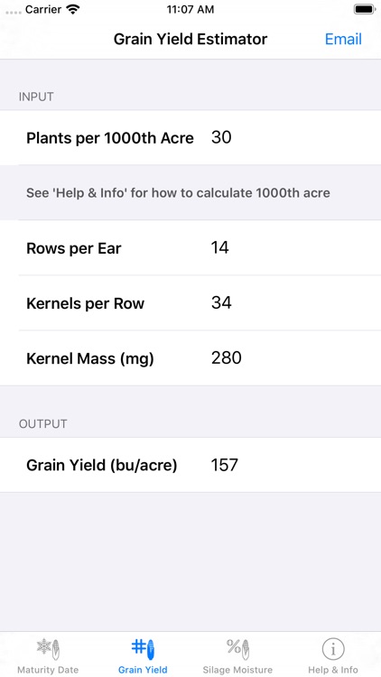 Crop Calculators