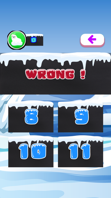 screenshot of Polar Simple Math Game 7