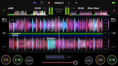 WeDJ for iPhoneのスクリーンショット