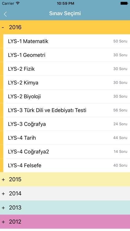 AYT - LYS Çıkmış Sorular PRO