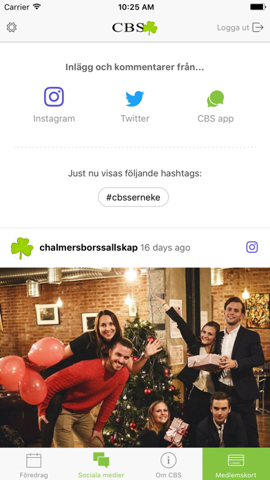 How to cancel & delete Chalmers Börssällskap - CBS from iphone & ipad 4