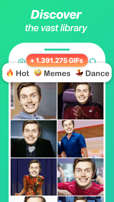 Gif Face Swap & Meme Maker app screenshot 3
